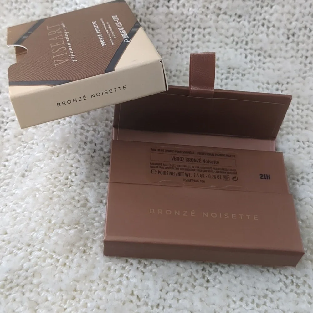 VISEART Bronzé Palette in Bronzé Noisette, 7.5g/0.26oz